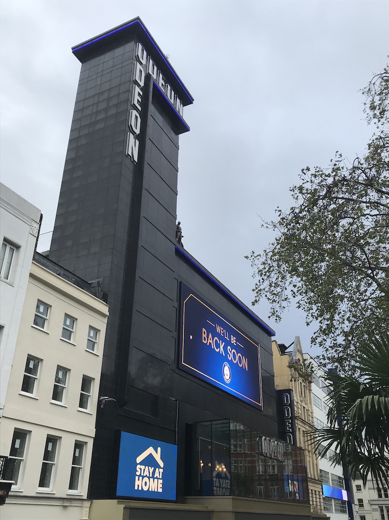 Leicester Square Odeon cinema. Photo Credit: © Steven Szymanski.