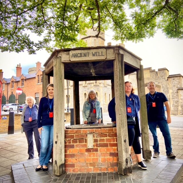 Windsor walking tour group. Photo Credit: © Amanda Bryett.