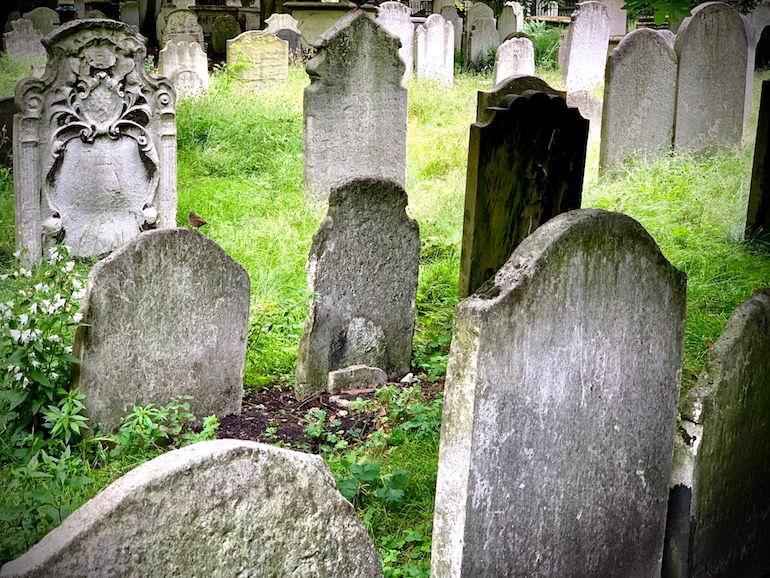 Bunhill Fields Cemetery. Photo Credit: © Antony Robbins.