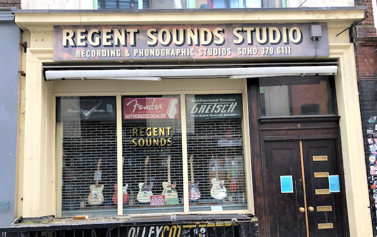 Denmark Street in London. Photo Credit: © Michael Lazarev via Wikimedia Commons.