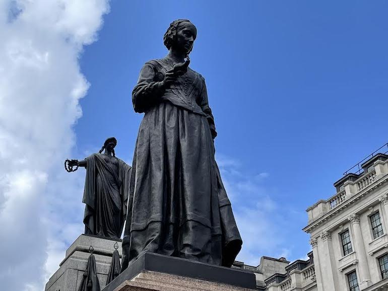Florence Nightingale Statue in London. Photo Credit: © Janice Liverseidge.