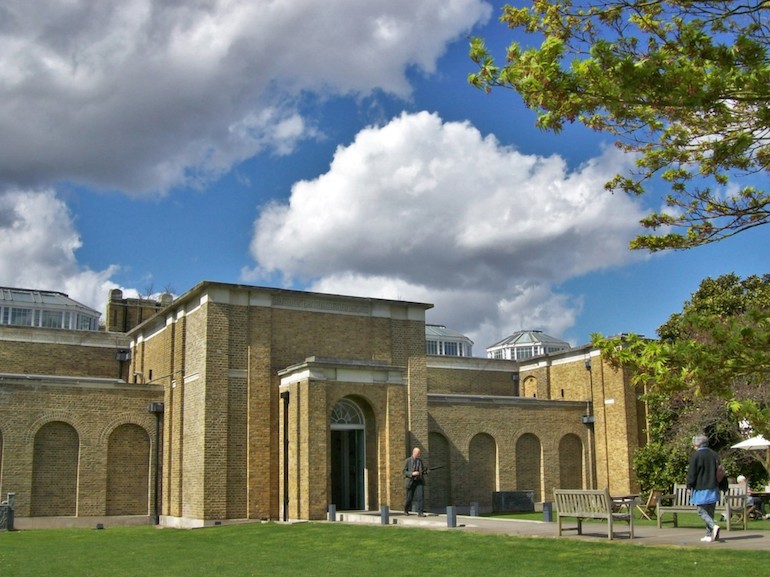 Main entrance to Dulwich Picture Gallery. Photo Credit: © Poliphilo via Wikimedia Commons.