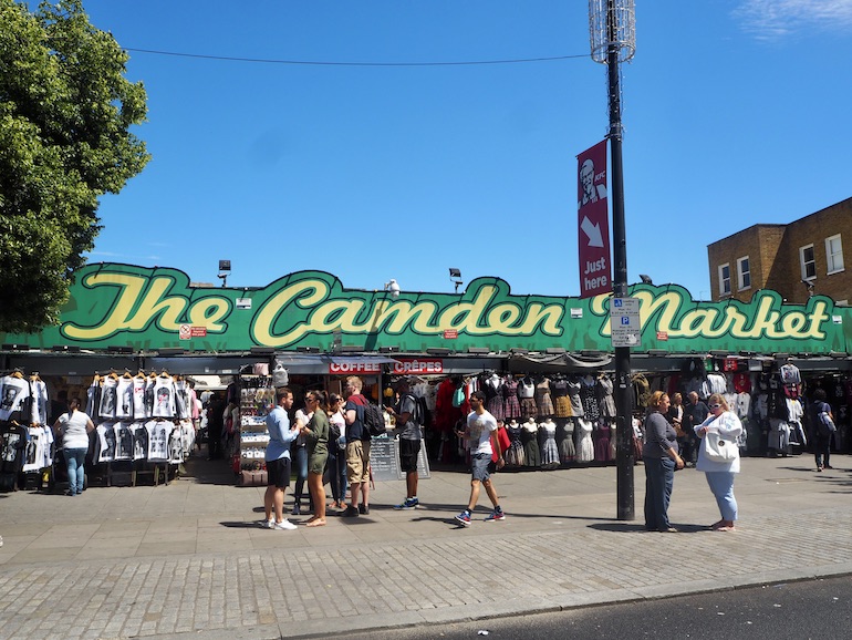 Camden Market in London. Photo Credit: © Ursula Petula Barzey. 