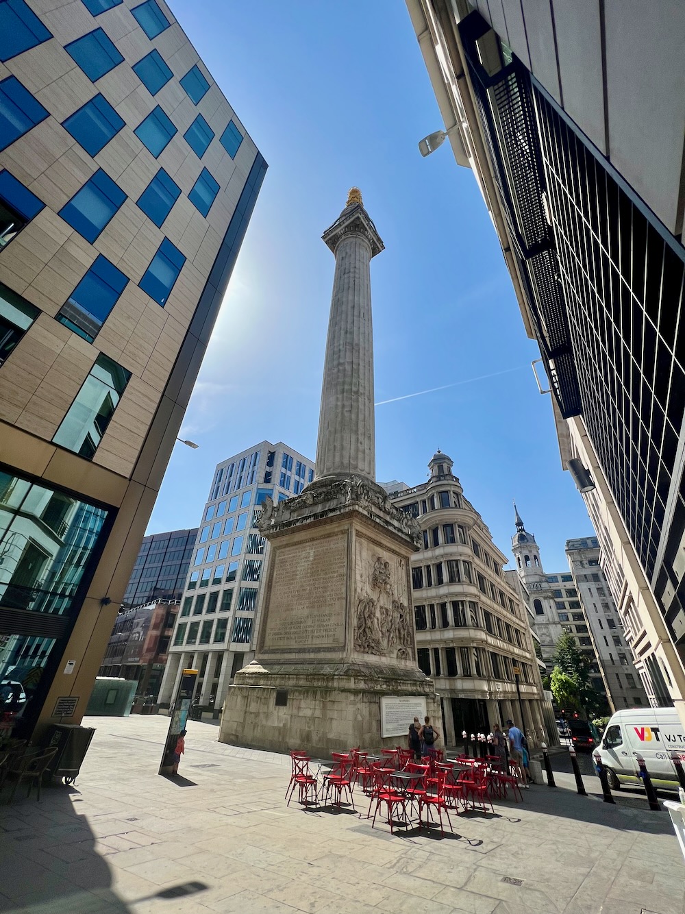 Monument to the Great Fire of London. Photo Credit: © Ursula Petula Barzey.