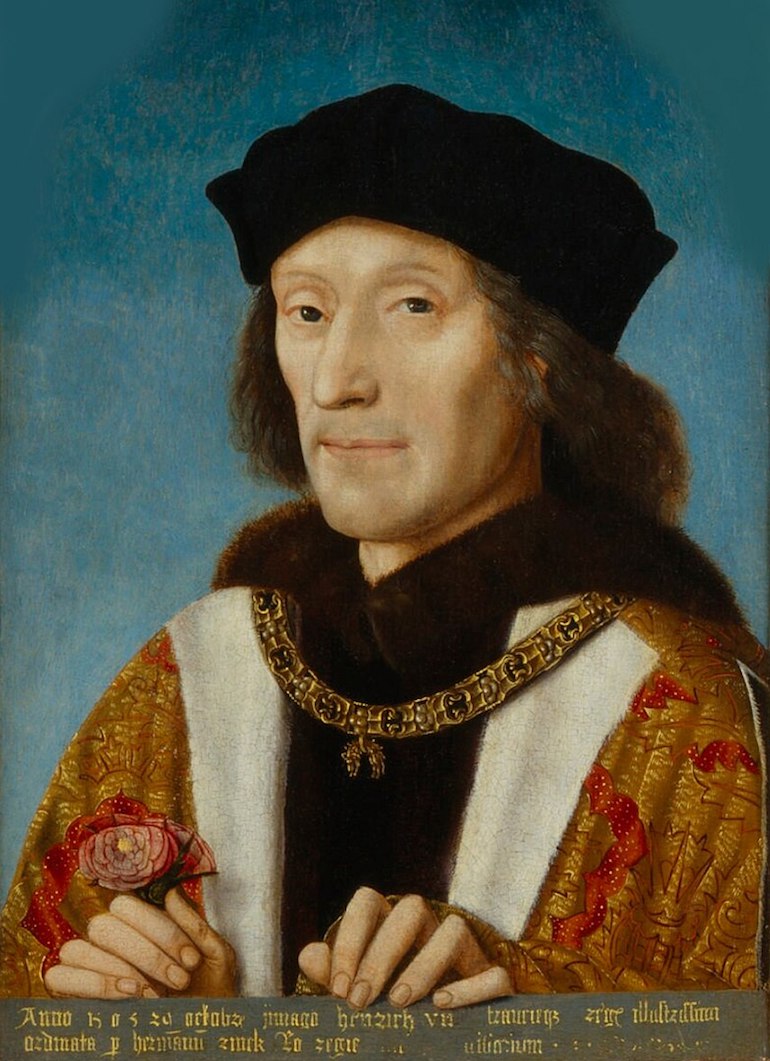 Portrait of Henry VII of England. Photo Credit: © Public Domain via Wikimedia Commons.