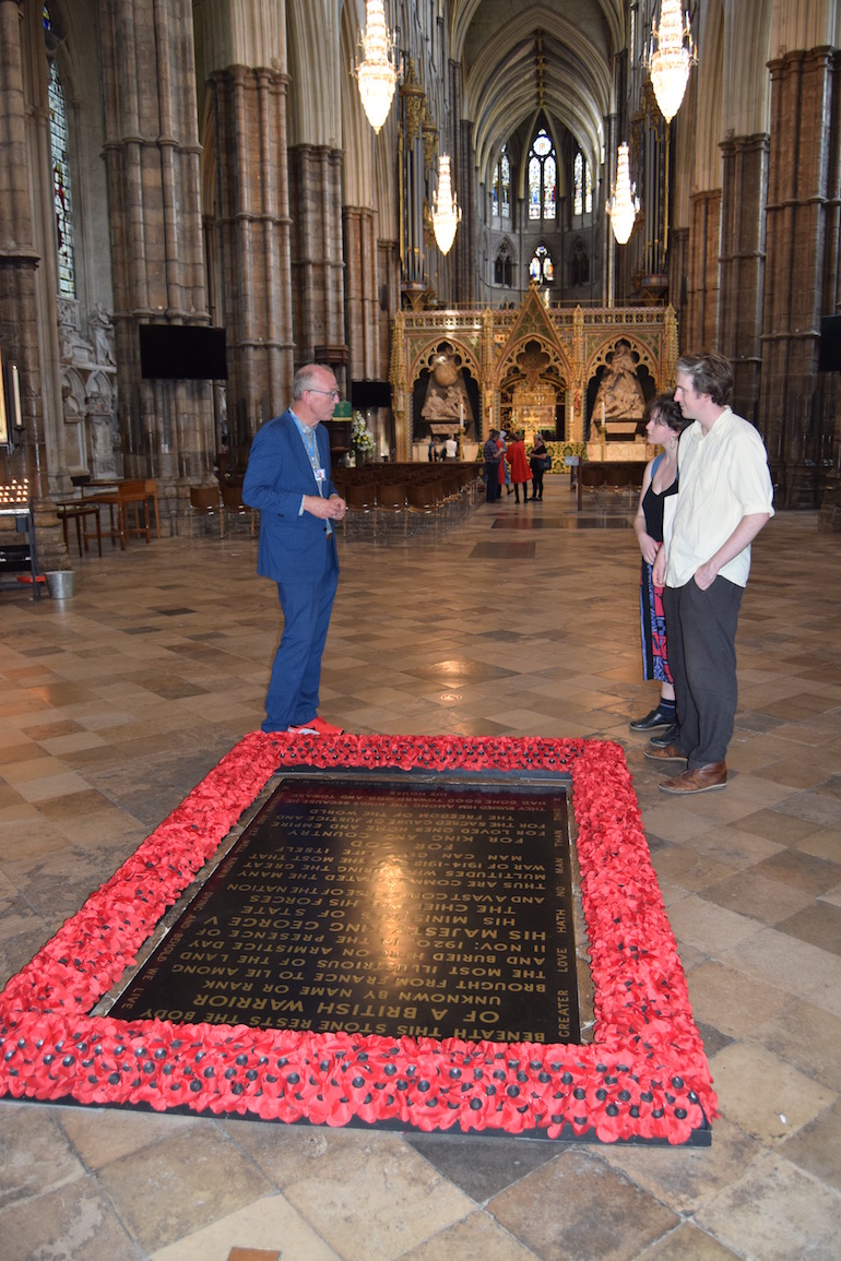 Westminster Abbey Burials: The Unknown Warrior. Photo Credit: © David Streets. 