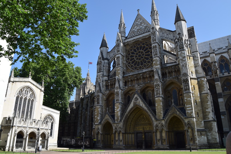 North facade of Westminster Abbey in London. Photo Credit: © David Streets.