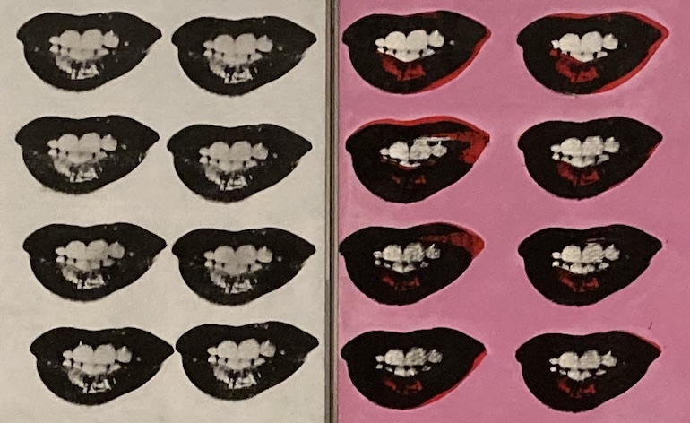 Andy Warhol Marilyn Monroe’s Lips (1962). Photo Credit: © Rick Jones.