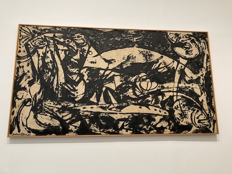 Jackson Pollock Number 14 (1951). Photo Credit: © Rick Jones.