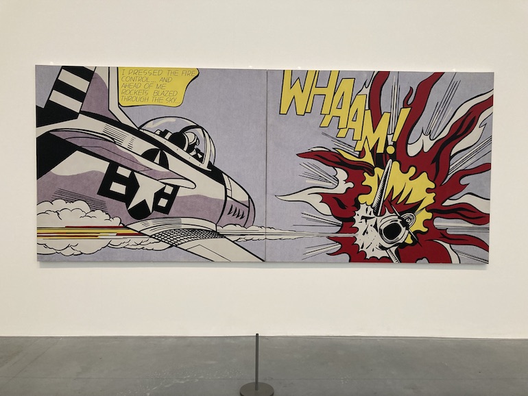 Roy Lichtenstein Whaam! (1963). Photo Credit: © Richard Jones. 