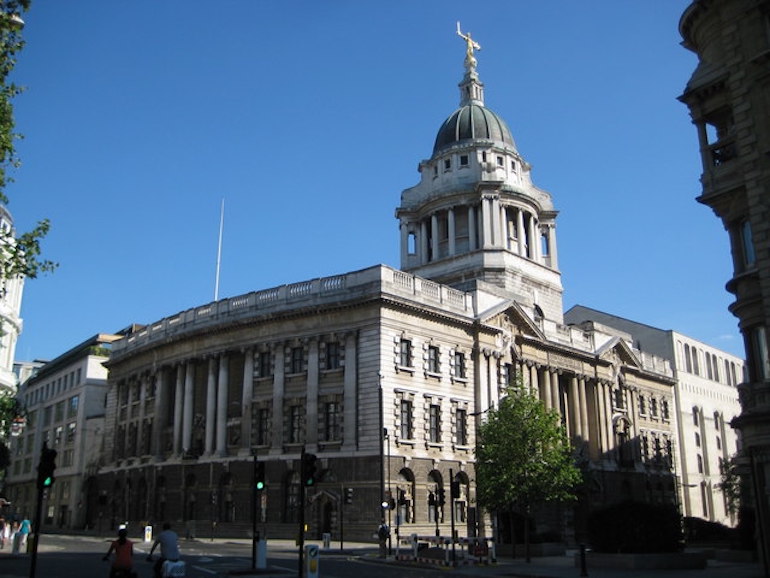 The Old Bailey in London. Photo Credit: © Nigel Cox via Wikimedia Commons.