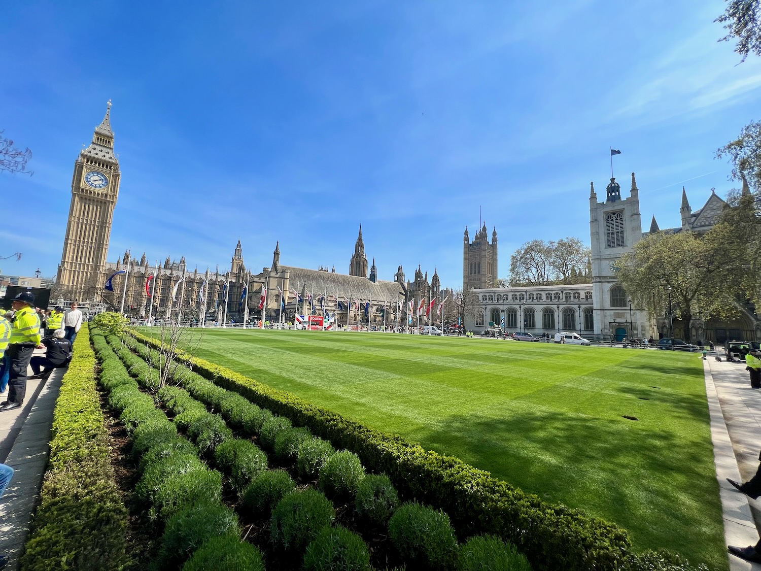 Parliament Square in London. Photo Credit: © Ursula Petula Barzey.