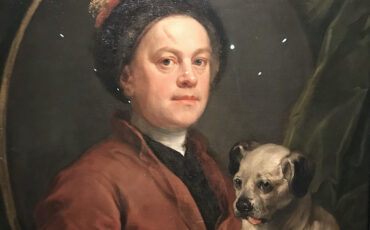 William Hogarth, The Painter and his Pug. Photo Credit: © Edwin Lerner.