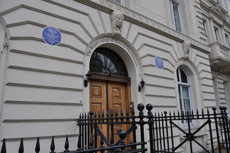 14 Princes Gate in London, The Royal College of General Practitioners. Photo Credit: © Lewis Clarke via Wikimedia Commons.