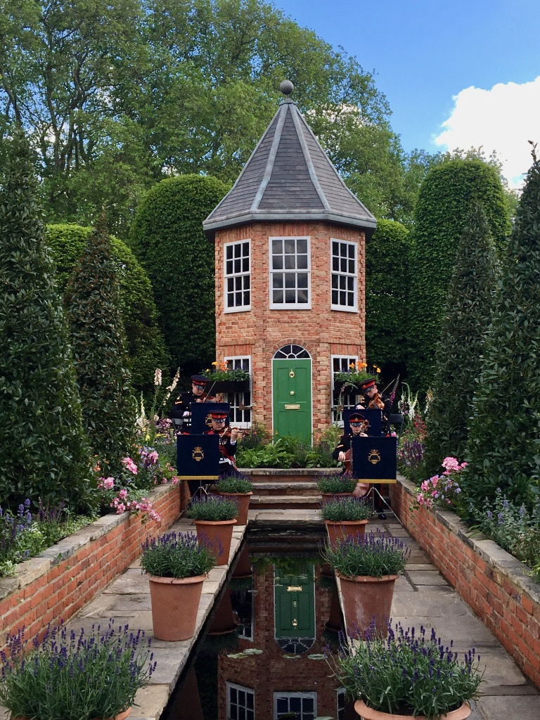 Harrods British Eccentrics Garden designed by Diarmuid Gavin at the 2016 RHS Chelsea Flower Show. Photo Credit: © Ursula Petula Barzey.