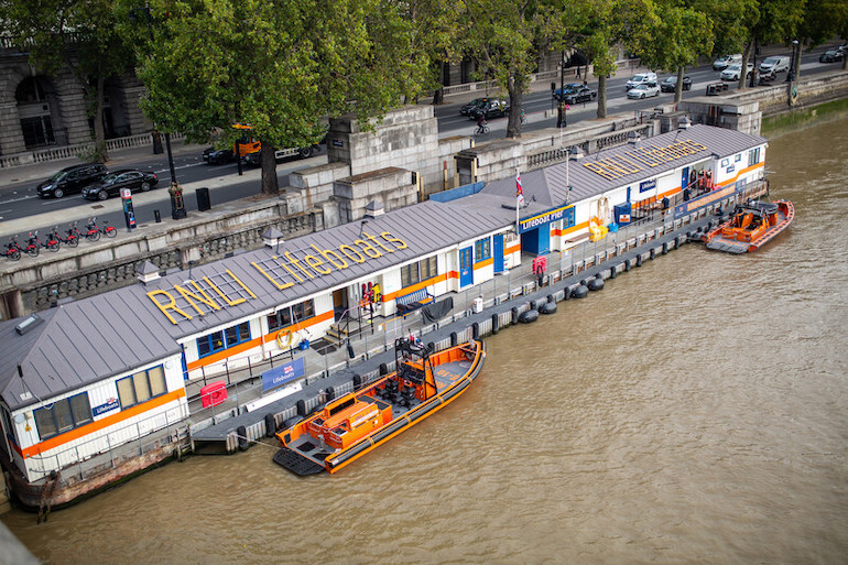 RNLI Lifeboats in London. Photo Credit: © RNLI.