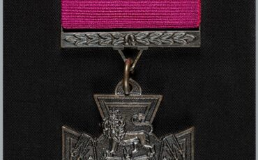 The Victoria Cross (VC) is the highest and most prestigious award of the British honours system. Photo Credit: © Arghya1999 via Wikimedia Commons.