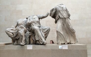 Pediment Hebe, part of the Parthenon Marbles in the British Museum. Photo Credit: © Edwin Lerner.