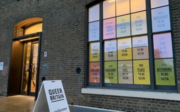Entrance to the Queer Britain museum in London. Photo Credit: © Ric Morris.