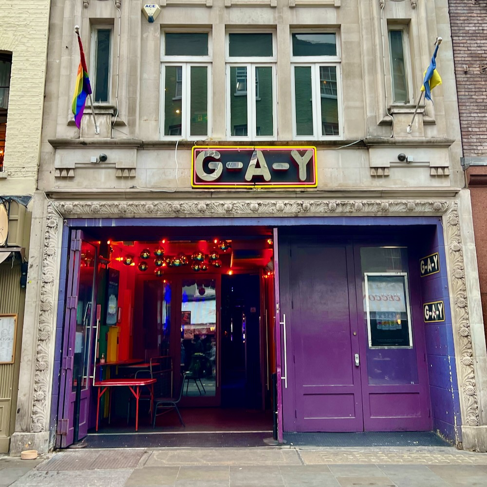 G-A-Y Bar in London. Photo Credit: © Ursula Petula Barzey.
