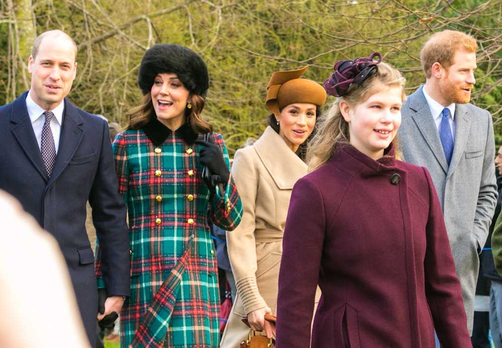 Prince William, Catherine Middleton, Meghan Markle and Prince Harry. Photo Credit: © Mark Jones via Wikimedia Commons.