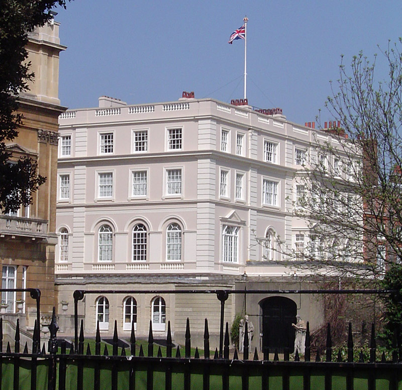 Clarence House in London. Photo Credit: © ChrisO via Wikimedia Commons.