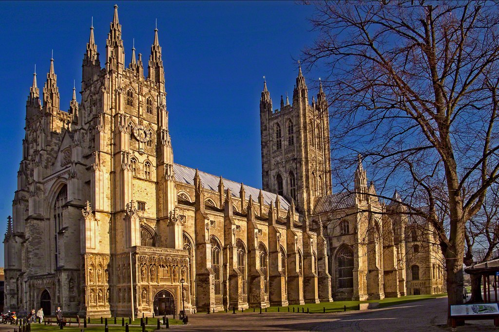 Canterbury Cathedral. Photo Credit: © Antony McCallum via Wikimedia Commons.