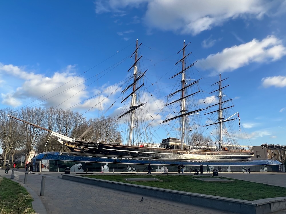 Cutty Sark in Greenwich. Photo Credit: © Ursula Petula Barzey.