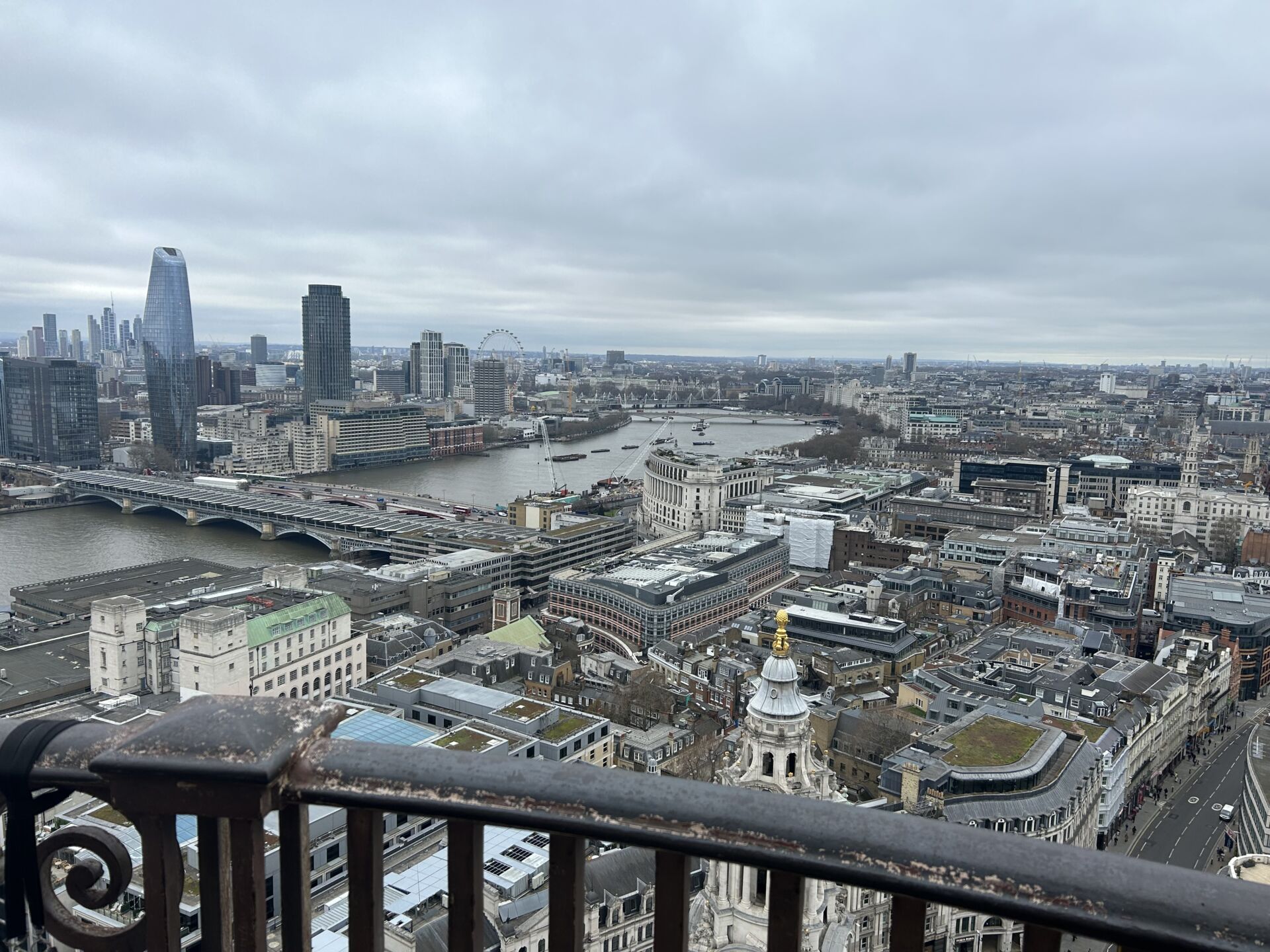 View from the roof at St Paul's Cathedral. Photo Credit: © Edwin Lerner.