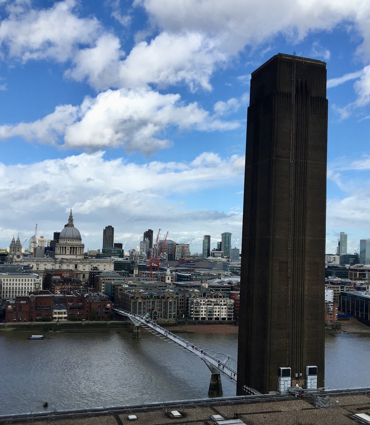 View of St Paul's Cathedral from the top floor of the Blavatnik Building at Tate Modern. Photo Credit: © Ursula Petula Barzey.