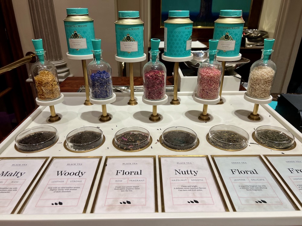 Tea from Fortnum & Mason. Photo Credit: © Ursula Petula Barzey.