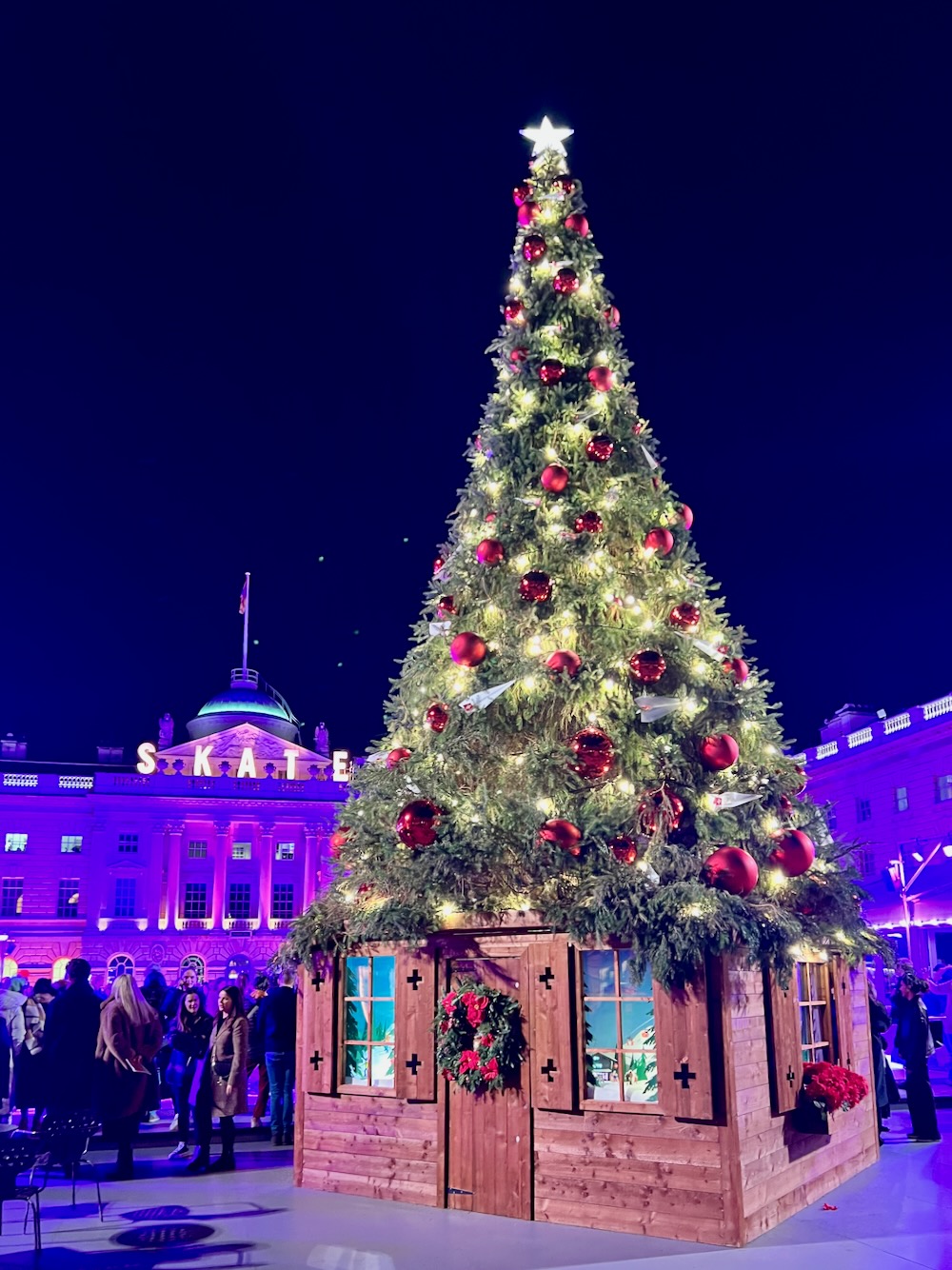 2023 Christmas Tree at Somerset House in London. Photo Credit: © Ursula Petula Barzey.