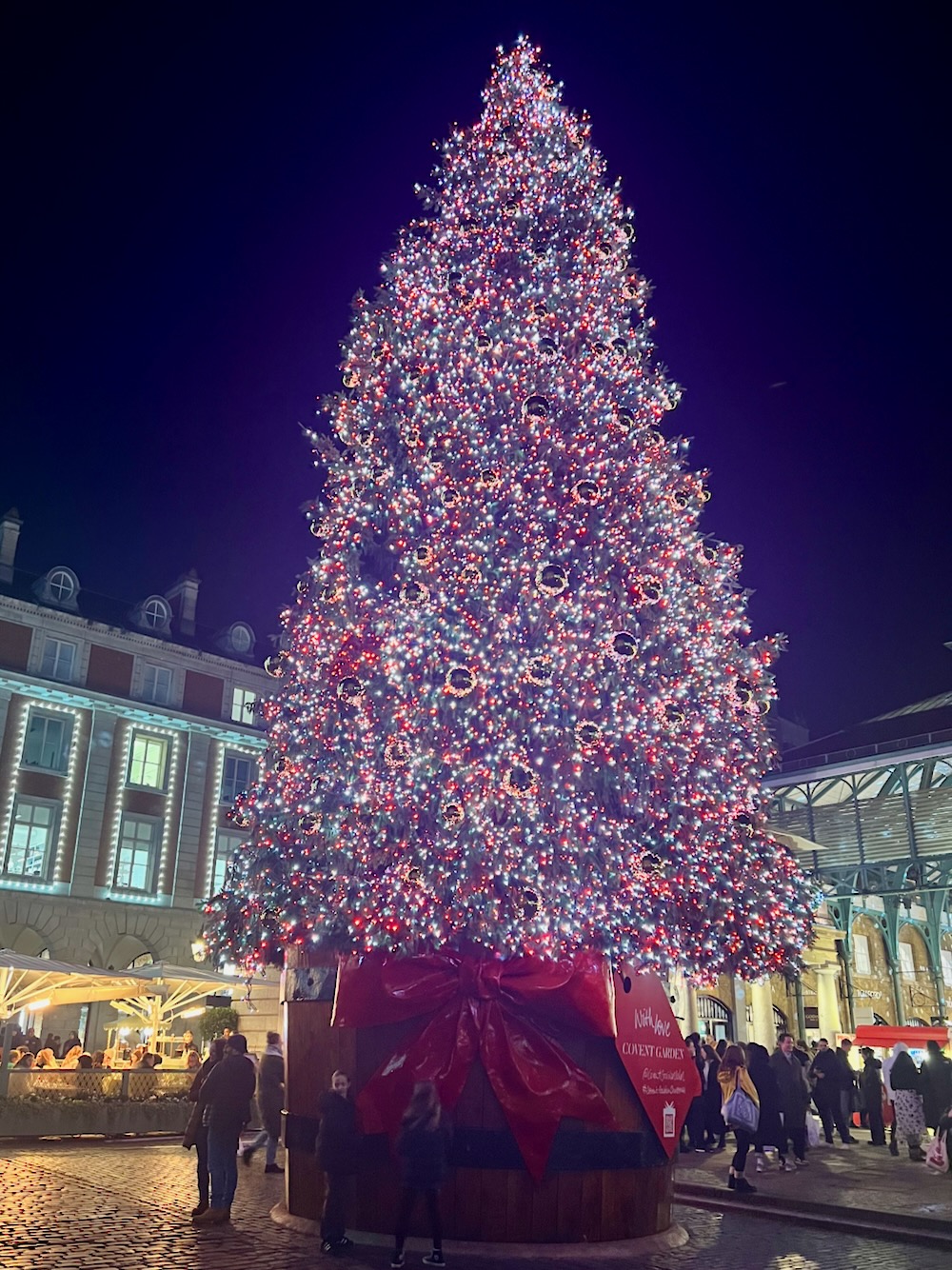 Covent Garden Christmas Tree 2023. Photo Credit: © Ursula Petula Barzey.