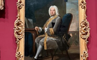 Portrait of George Frideric Handel at The National Portrait Gallery in London. Photo Credit: © Ursula Petula Barzey.