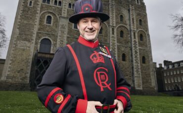 New Tower of London Ravenmaster Barney Chandler. Photo Credit: © Historic Royal Palaces.