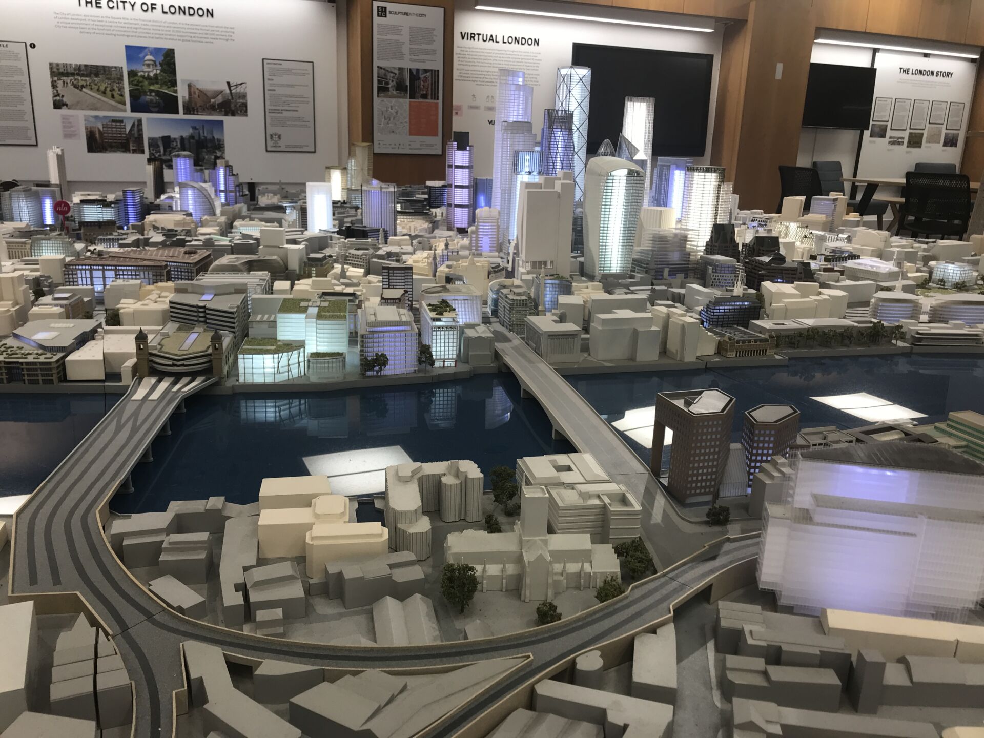 City of London Model. Photo Credit: © Don Brown.