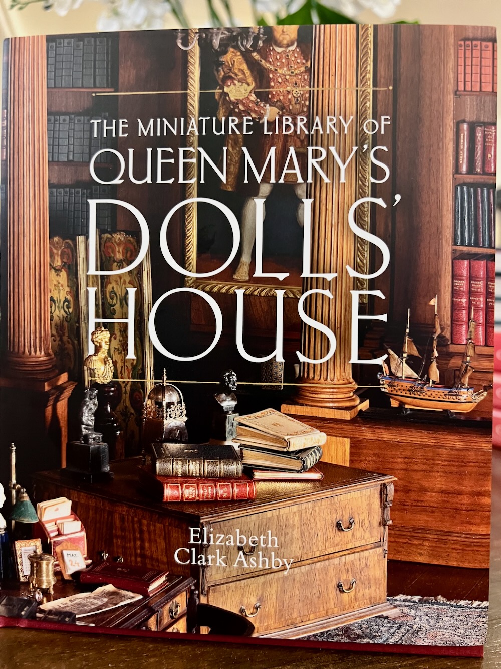 The Miniature Library of Queen Mary’s Dolls’ House by Elizabeth Clark Ashby. Photo Credit: © Ursula Petula Barzey.