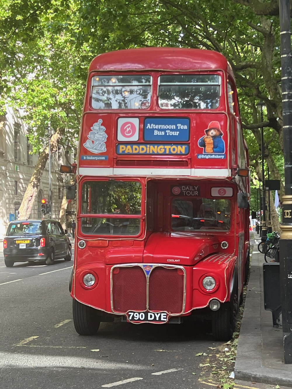 Classic Routemaster being used for Afternoon Tea Tour. Photo Credit: © Ursula Petula Barzey.