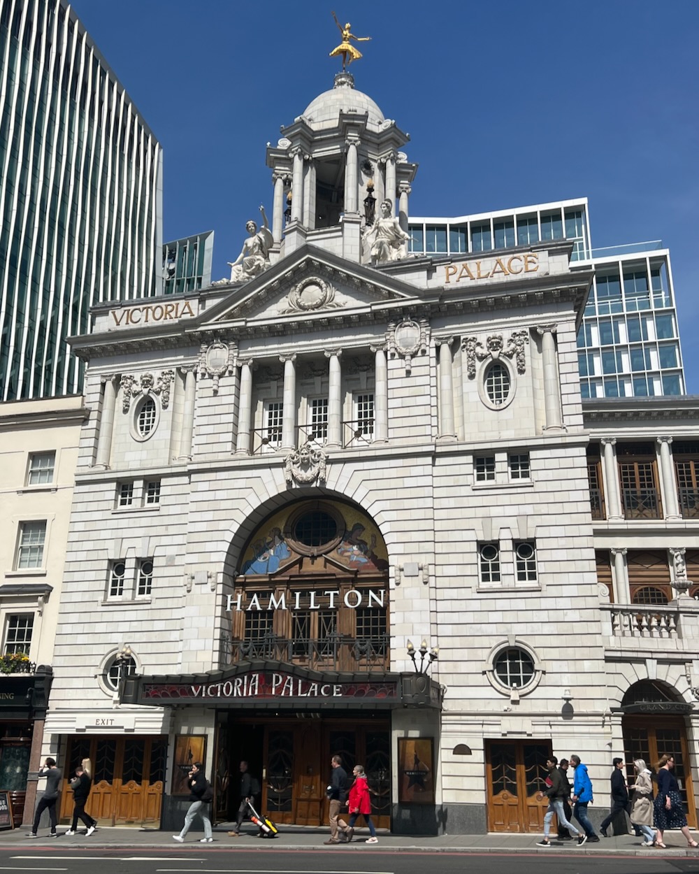 Hamilton the Musical at Victoria Palace Theatre. Photo Credit: © Ursula Petula Barzey.