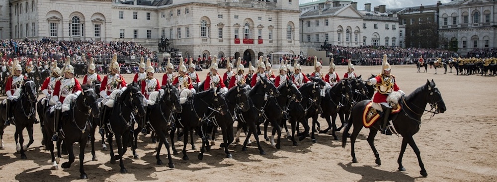 Horse Guards in Whitehall. Photo Credit: © Edwin Lerner.
