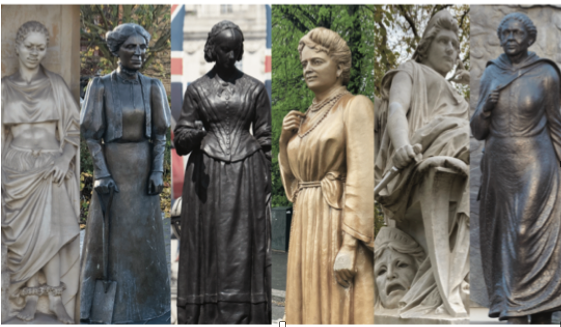 Statues of Women in London. Photo Credit: © Katie Wignall