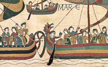 Bayeux Tapestry at British Museum in London. Photo Credit: © LFPN A. Cazin
