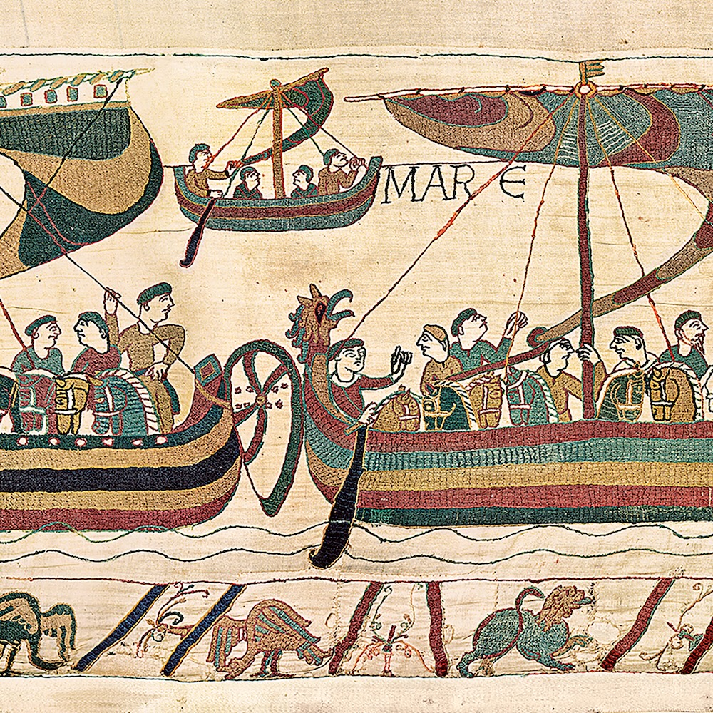 Bayeux Tapestry at British Museum in London. Photo Credit: © LFPN A. Cazin