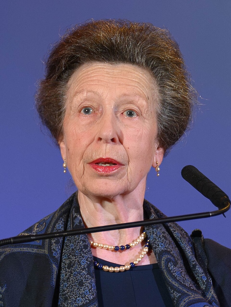 British Royal Family: The Princess Royal Anne. Photo Credit: © UK Home Office via Wikimedia. Commons.